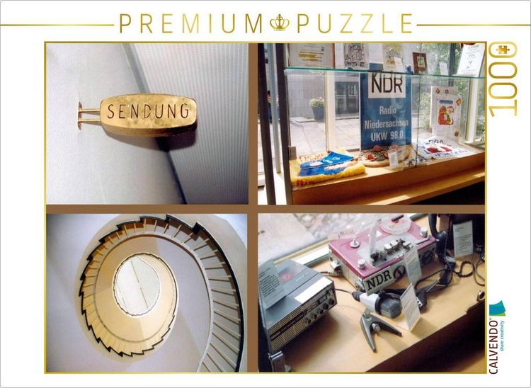 Produktbild: CALVENDO Puzzle Historische Andenken | 1000 Teile Lege-Gr&ouml;&szlig;e 64x48cm Foto-Puzzle f&uuml;r gl&uuml;ckliche Stunden
