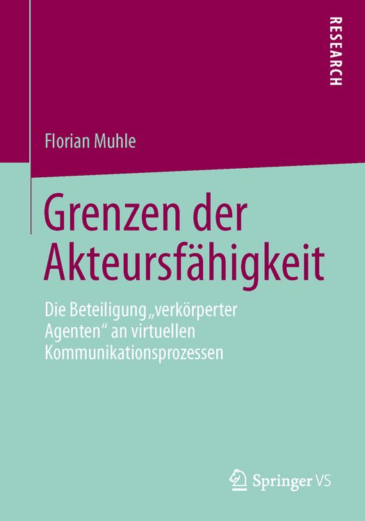 Produktbild: Grenzen der Akteursf&auml;higkeit