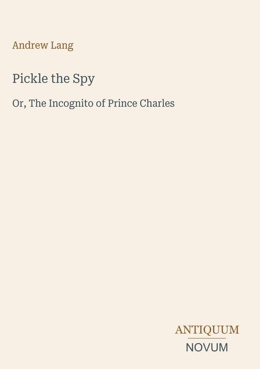 Produktbild: Pickle the Spy