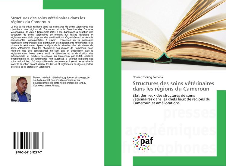 Produktbild: Structures des soins v&eacute;t&eacute;rinaires dans les r&eacute;gions du Cameroun