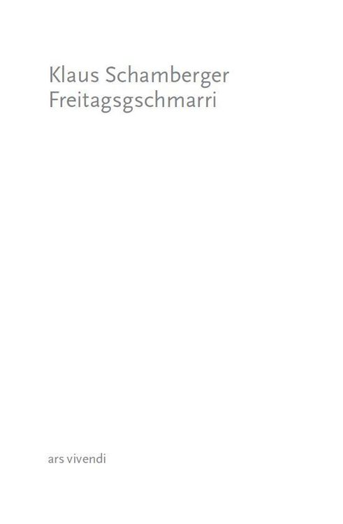 Produktbild: Freitagsgschmarri