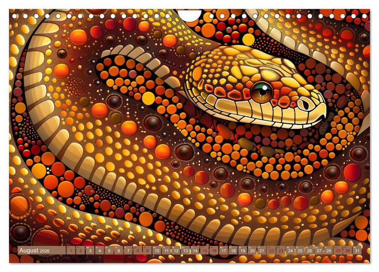 Produktbild: Aborigines - Farben des Outback (Wandkalender 2026 DIN A4 quer), CALVENDO Monatskalender