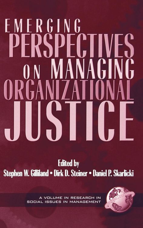Produktbild: Emerging Perspectives on Managing Organizational Justice