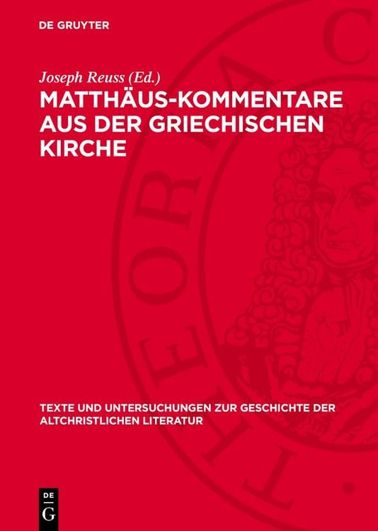 Produktbild: Matthäus-Kommentare aus der griechischen Kirche