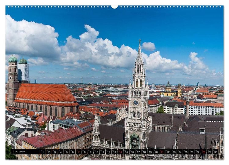 Produktbild: Metropolen rund um den Globus (Wandkalender 2026 DIN A2 quer), CALVENDO Monatskalender