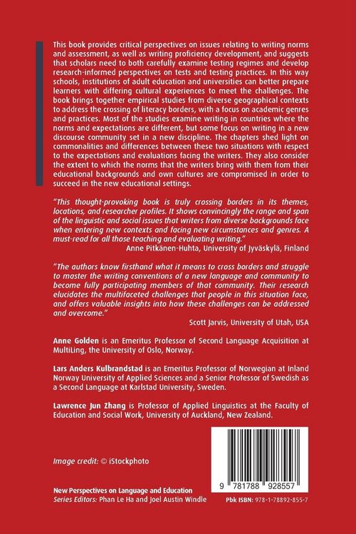 Produktbild: Crossing Borders, Writing Texts, Being Evaluated