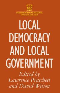 Produktbild: Local Democracy and Local Government