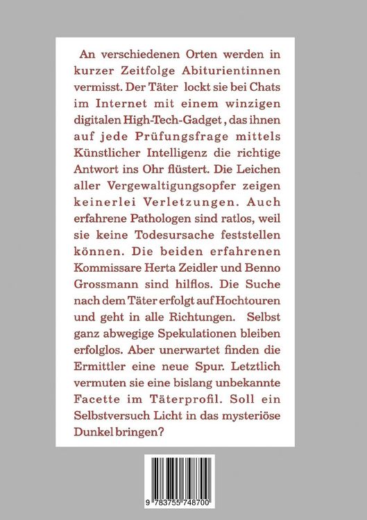 Produktbild: Morde an Abiturientinnen