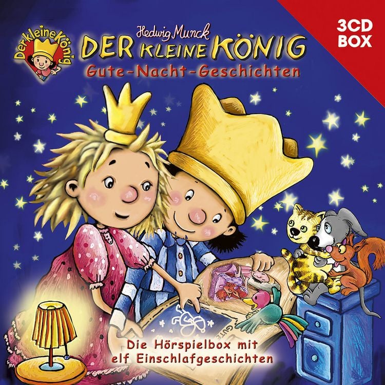 Bild vom Artikel Der kleine König 3-CD Hörspielbox Vol. 3 - Gute-Nacht-Geschichten vom Autor Hedwig Munck
