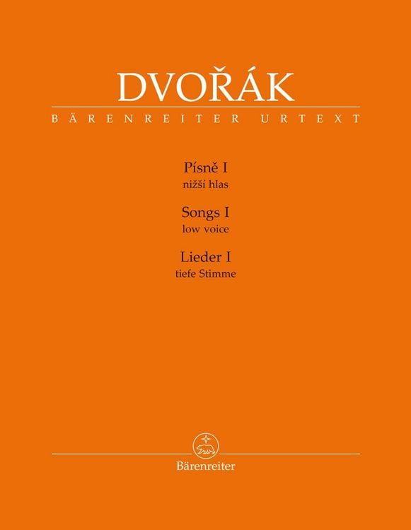 Produktbild: Lieder I für tiefe Stimme