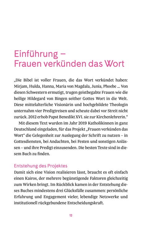 Produktbild: Frauen verk&uuml;nden das Wort