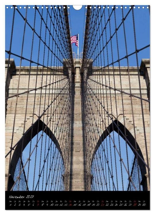 Produktbild: New York City (Wandkalender 2027 DIN A3 hoch), CALVENDO Monatskalender