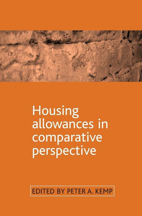 Produktbild: Housing allowances in comparative perspective