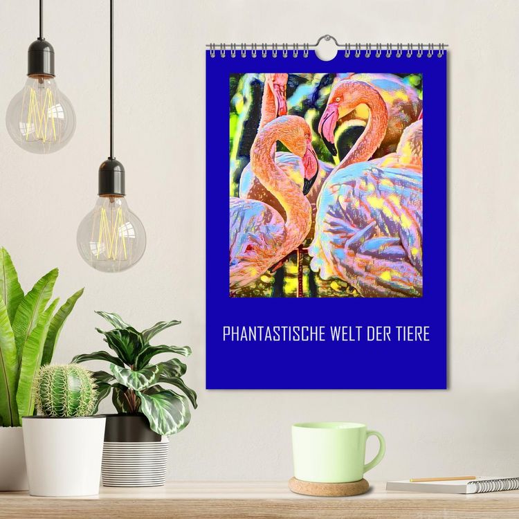 Produktbild: Phantastische Welt der Tiere (Wandkalender 2026 DIN A4 hoch), CALVENDO Monatskalender
