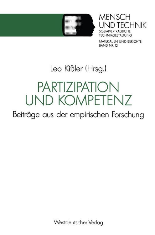 Bild vom Artikel Partizipation und Kompetenz vom Autor Leo Kissler