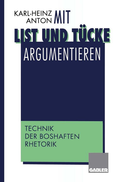 Produktbild: Mit List und T&uuml;cke argumentieren