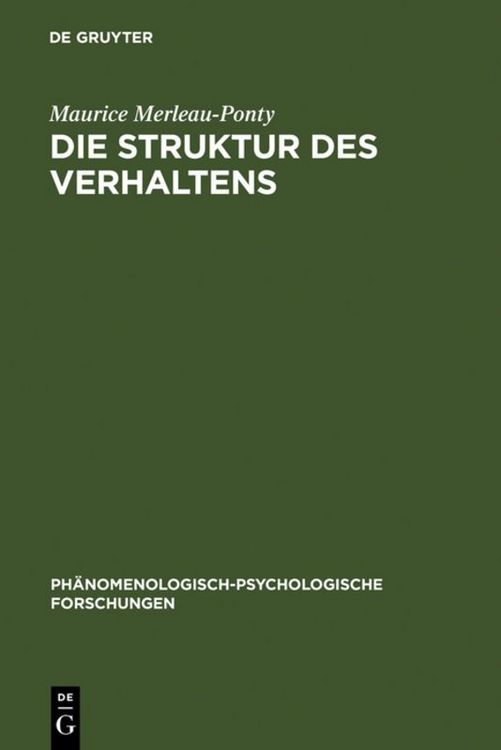 Produktbild: Die Struktur des Verhaltens