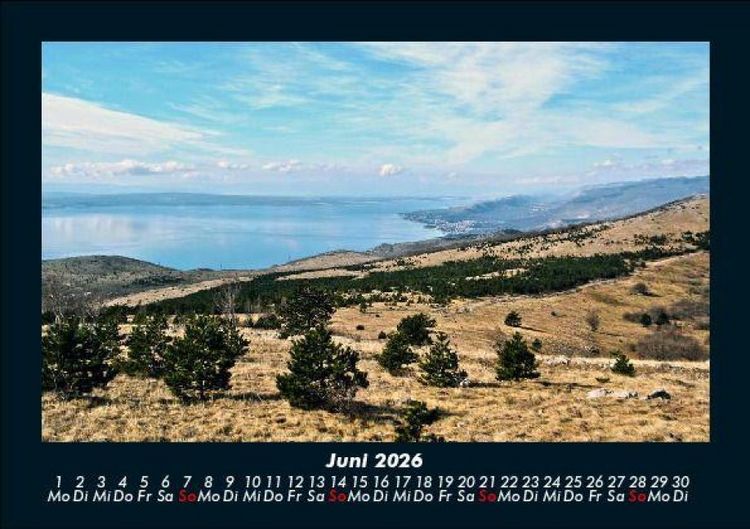Produktbild: Kroatien 2026 Fotokalender DIN A5