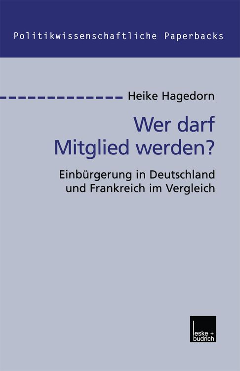 Produktbild: Wer darf Mitglied werden?