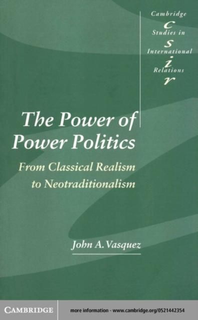 Produktbild: Power of Power Politics