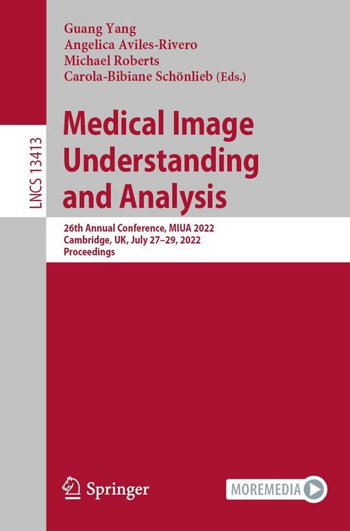 Produktbild: Medical Image Understanding and Analysis