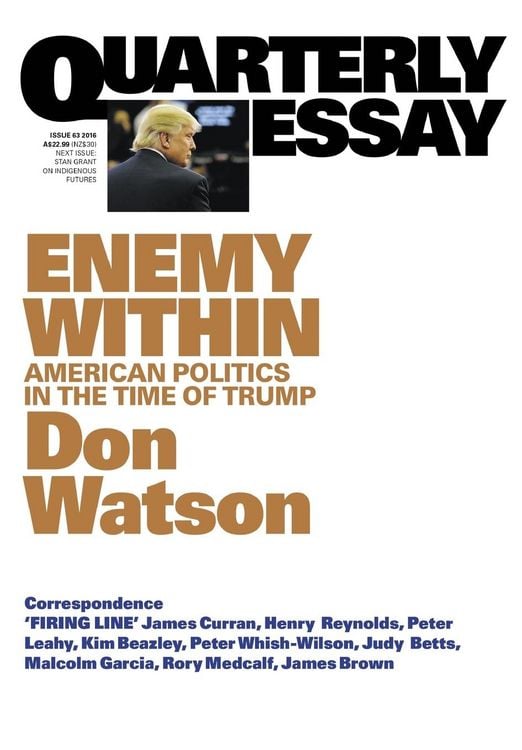 Produktbild: Quarterly Essay 63 Enemy Within