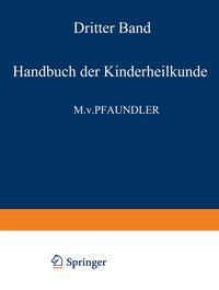 Produktbild: Handbuch der Kinderheilkunde