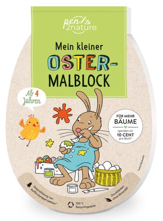 Produktbild: Mein kleiner Oster-Malblock f&uuml;r Kinder ab 4 Jahren