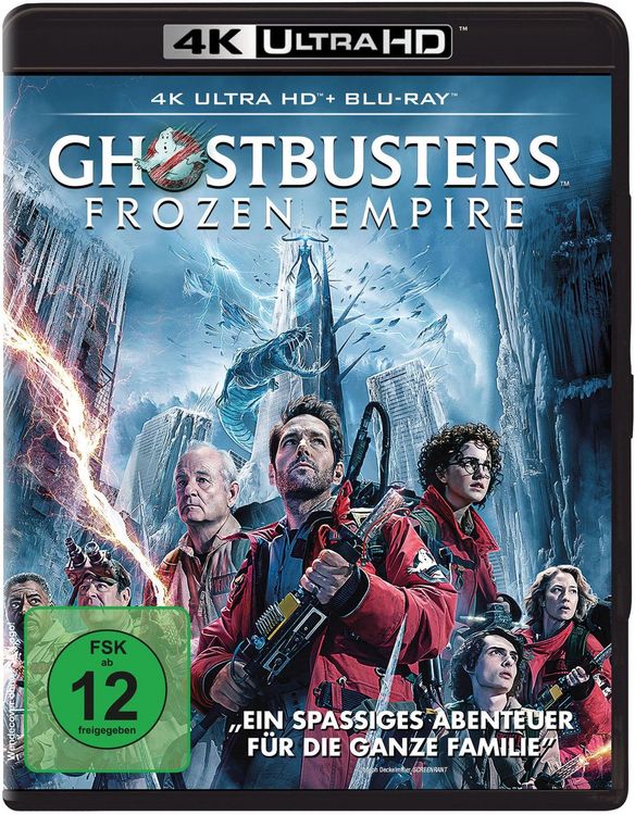 Produktbild: Ghostbusters: Frozen Empire (4K Ultra HD+Blu-ray)