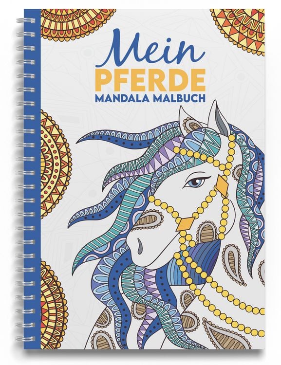 Produktbild: Mein Pferde Mandala Malbuch