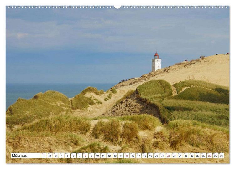 Produktbild: Rubjerg Knude Fyr (Wandkalender 2026 DIN A2 quer), CALVENDO Monatskalender