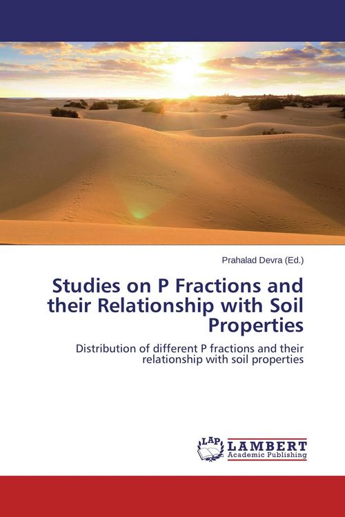 Produktbild: Studies on P Fractions and their Relationship with Soil Properties