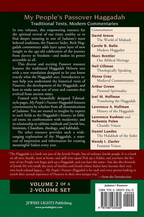 Produktbild: My People's Passover Haggadah Vol 2