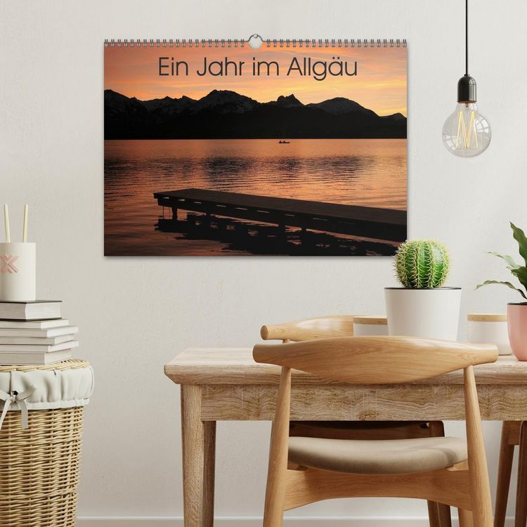 Produktbild: Ein Jahr im Allg&auml;u (Wandkalender 2026 DIN A3 quer), CALVENDO Monatskalender
