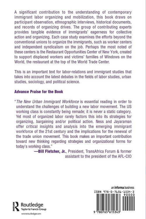 Produktbild: The New Urban Immigrant Workforce