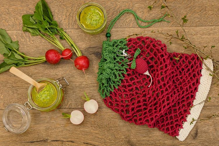 Produktbild: Kochl&ouml;ffel k&uuml;sst H&auml;kelnadel