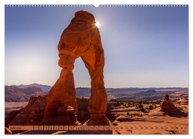 Produktbild: USA S&uuml;dwesten - Atemberaubende Hotspots der Natur (Wandkalender 2026 DIN A2 quer), CALVENDO Monatskalender