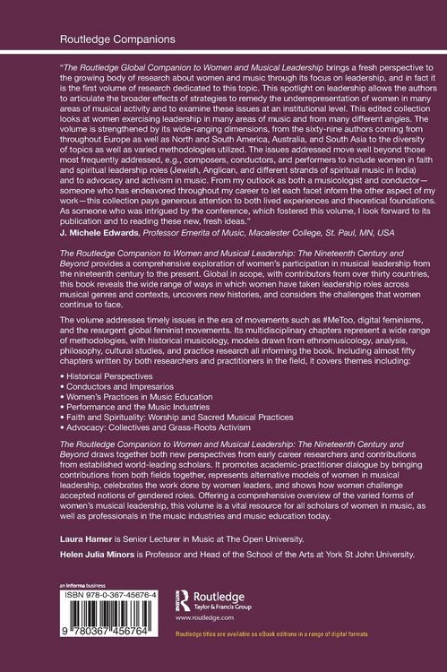 Produktbild: The Routledge Companion to Women and Musical Leadership