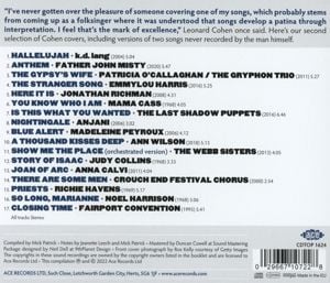 Produktbild: Songs Of Light & Darkness-Written By Leonard Cohen