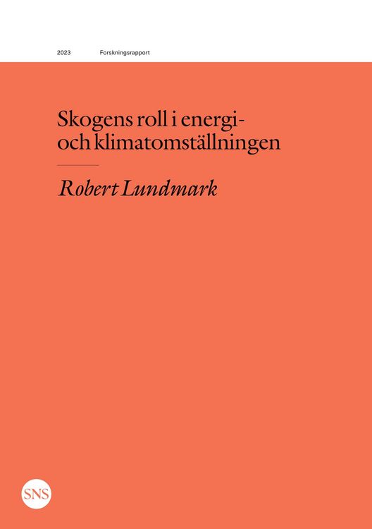Produktbild: Skogens roll i energi- och klimatomst&auml;llningen