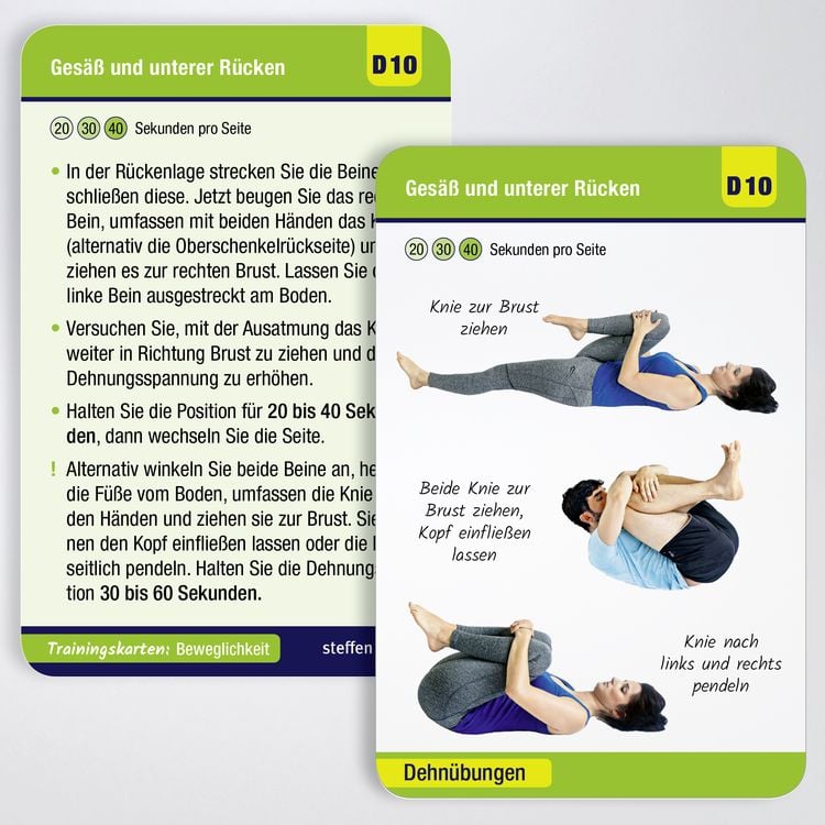 Produktbild: Trainingskarten: Beweglichkeit