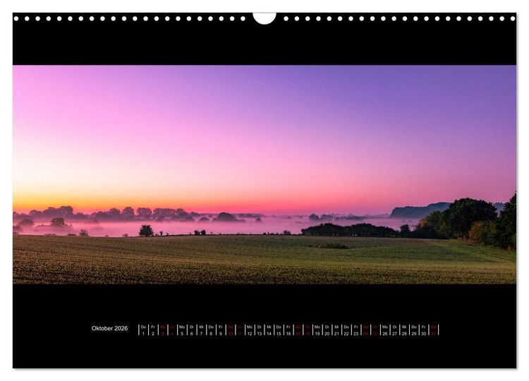Produktbild: Ostholstein - Land und Wasser zwischen Sonnenauf- und Sonnenuntergang (Wandkalender 2026 DIN A3 quer), CALVENDO Monatskalender