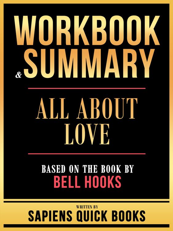 Produktbild: Workbook & Summary - All About Love - Based On The Book By Bell Hooks