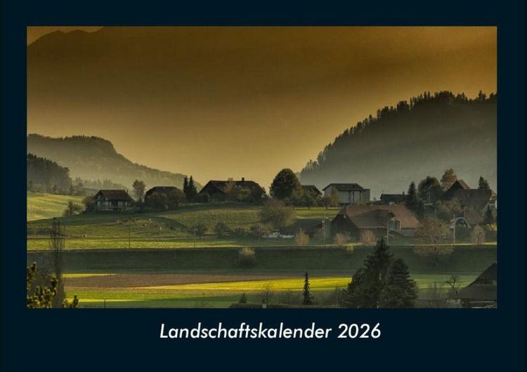 Produktbild: Landschaftskalender 2026 Fotokalender DIN A4