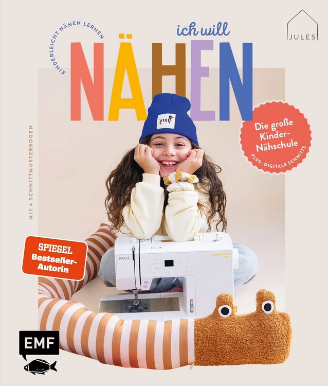 Produktbild: Die gro&szlig;e Kindern&auml;hschule von JulesNaht: Ich will n&auml;hen!