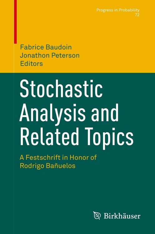 Produktbild: Stochastic Analysis and Related Topics