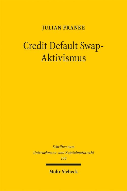 Produktbild: Credit Default Swap-Aktivismus