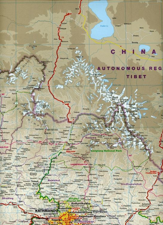 Produktbild: Reise Know-How Landkarte Nepal (1:500.000)