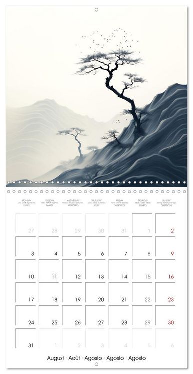 Produktbild: Japan: a Year of Art and Tradition (Wall Calendar 2026 12 &times; 12 Inch) CALVENDO 12 Month Wall Calendar