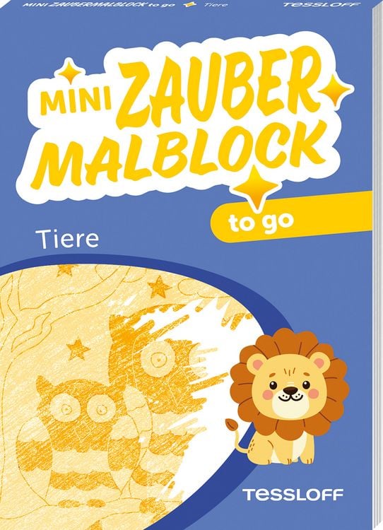 Produktbild: Mini Zaubermalblock to go. Tiere